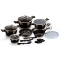 Berlinger Haus 18 Piece Cookware Set - Shiny Black