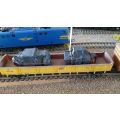 HO Scale Freight Car Loads Tarpaulin Covered set of 5 (painted)