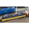 HO Scale Freight Car Loads Tarpaulin Covered set of 5 (painted)