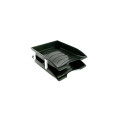 LETTERTRAY 2 x 2 TIER - BLACK 2 PACK