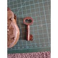 Antique padlock (not a re-make)