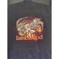 Lamb of God shirt button up