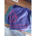 Hand towel bath bag SA blood donation x2