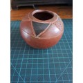 Vintage clay pottery Zimbabe December 1978