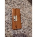 Vintage Shefield England manicure set leather case