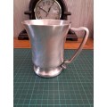 Vintage silver beer mug 12cm tall
