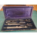 Vintage Drafting Set Technical Supply Co Scranton and New York Germany Compass Vintage