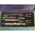 Vintage Drafting Set Technical Supply Co Scranton and New York Germany Compass Vintage
