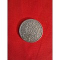 1956 Florin Two Shillings circulated coin