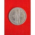 1947 Three pence Southern Rhodesia