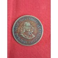 1961 1/2 half cent coin