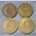 1961 to 1964 South African 1/2 c