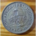 1961 South African 1c