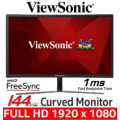 ViewSonic VX2458-C-MHD 24" Full HD (1920 x 1080) 1800R Curved 144Hz Gaming Monitor / 1ms Response