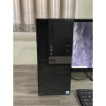 COMPLETE PC**Monster Desktop**DELL 3040**6th Gen Core i3**DDR4**500GB HDD**24" FULL HD LED Monitor**