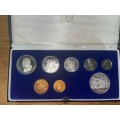 Crazy R1 Start! 1985 Coin Proof Set + Commemorative R1. See my other R1 Auctions!