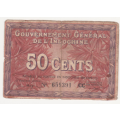 FRENCH INDO CHINA 50 CENTS
