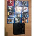 PS4 SLIM-2TB WITH 12 GAMES and Controller