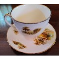 Alfred Meakin Cup and saucer `The Hayride`