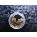 1999 SA Gold Natura Kudu One Tenth Ounce / 1/10 ounce gold