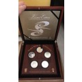 Rugby World Cup Champions 5X1oz silver collectible coin set