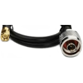 Ellies 7M KMR200 low loss antenna cable N-Type to SMA