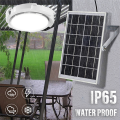 40W Led Solar Ceiling Light With Solar Panel And Remote Control