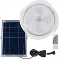 40W Led Solar Ceiling Light With Solar Panel And Remote Control