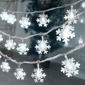 5 Meters LED White Snowflake Fairy Light Strip Hanging XMAS Decoration