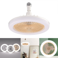 30WLED Ceiling Fan Light Lamp Base Chandelier Fan 3-speed Ceiling Light
