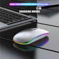 Rechargeable 2.4Ghz Wireless Ergonomic Slim Mouse