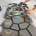Concrete Paving Mold Garden Decorative Floor Template DIY Reusable