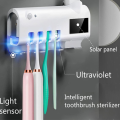 Smart Toothbrush Sterilizer Wall-Mounted UV Sterilizing Toothbrush Holder