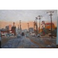 City Scape Theunis Smith ...International seller..Top Art...INVEST NOW