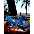 Olden day Blue Decorative Glass Bowl