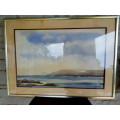 Original E.Wheeler 2 x Watercolour Signed, Framed Paintings