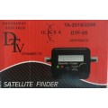 Satellite Signal Finder Meter DSTV and OVHD including Testing cable 2 RF connectors