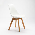 Padded Solid Wood Legs Dining Kitchen Chair