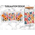 MOTHER`S DAY : SUBLIMATION / T-SHIRTS /GLASS MUGS / GLASS DRINKING BOTTLES (CRICUT)