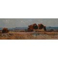 ORIGINAL MARGE MAGGS OIL LANDSCAPE - EXQUISITE, SOPHISTICATED, COLLECTIBLE PIECE OF ART. LOW START!