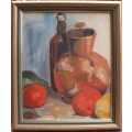 Original oil painting - classic still life. Well framed ready to hang. Good price!
