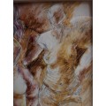 Original Lesley Magwood-Fraser Denims Nude. Stunning Oil & Graphite, gorgeous frame.