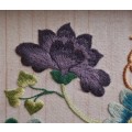 Vintage embroidery - beautiful needlecraft - Jacobean crewel.  A real masterpiece of handwork.