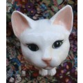 The cutest kitty cat - lovely white ceramic - in perfect condition.
