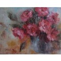 Stunning original impressionist oil painting by Shirley Howell - well documented artist.