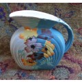 Art Deco vase - beautifully hand painted - E39 Made in England.