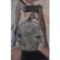 South African investment art Aidan Walsh 1932-2009 `Janus` Listed with Strauss & Co.