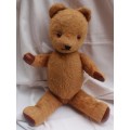 Vintage collectible Teddybear, circa 1930s?  Beautiful little bear that has been lovingly restored.