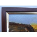 Original seascape. A New Day. Dramatice sunrise over the ocean. Well framed.