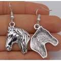 HorseGirl Inc - Silver horse Earrings